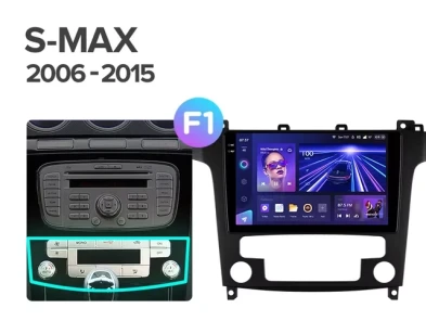 Штатная магнитола Teyes CC3L 4/64 Ford S-MAX 1 (2006-2015) F1